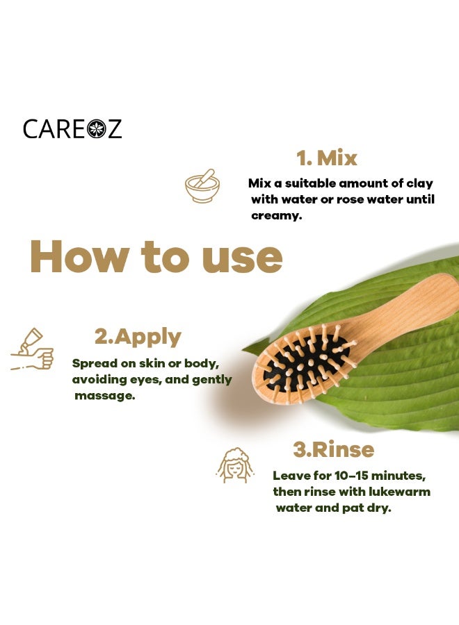 CAREOZ Multani Mitti Clay Detox & Glow All-Over Mask & CAREOZ Cucumber Detox & Glow All-Over Mask Duo - Image 4